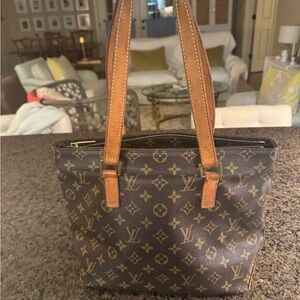 Louis Vuitton Vintage Monogram Canvas Cabas Piano Tote